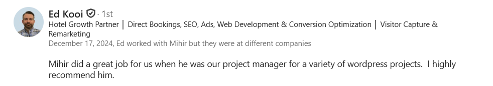 Home edwardkoi review linkedin